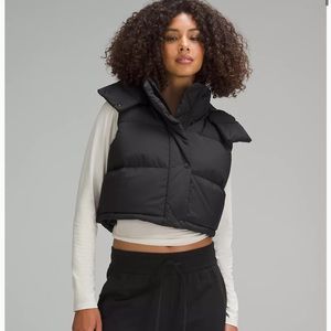 NWOT Lululemon Wunder Puff Super-Cropped Vest